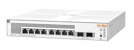 Hewlett Packard Enterprise HPE Networking Instant On 1930 8G Class4 PoE 2SFP 124W Switch - switch - 8 porter - Styrt - rackmonterbar