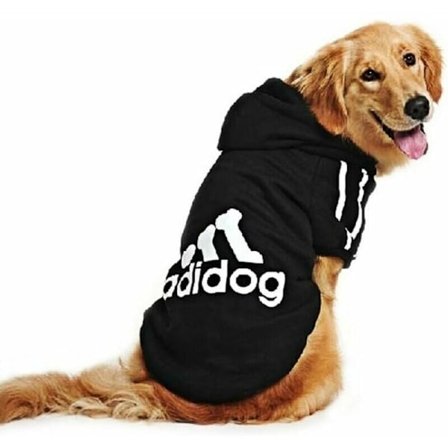 Sport Hund/Katt Hoodie Storlek S till 9XL 7 Färger Svart, 6XL