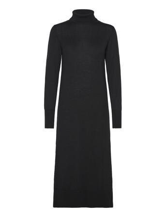 Pullover Dresses Knitted Dresses Svart Ilse Jacobsen*Betinget Tilbud