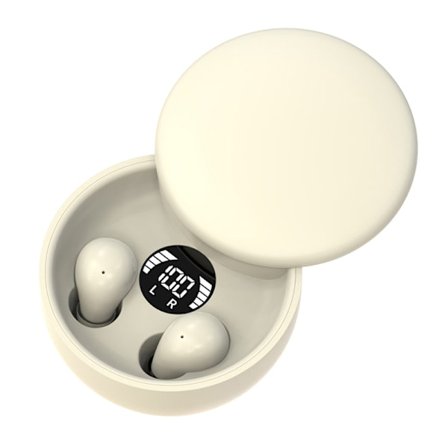 TWS Trådlösa Bluetooth 5.4 Hörlurar In-Ear Osynliga Sovhörlurar