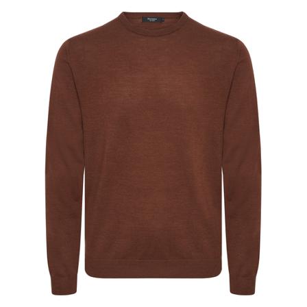 Matinique, Margrate Merino knitwear Brązowy, Mężczyzna, Rozmiar: M