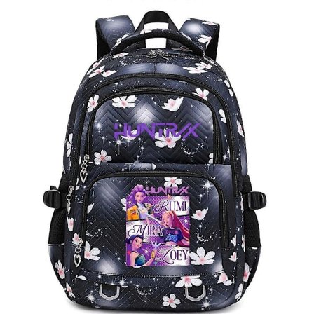 Kpop Demon Hunters Print Rygsæk Studenter Skoletaske Anime Tegneserie Skuldertaske til Børn Teenagere Fans