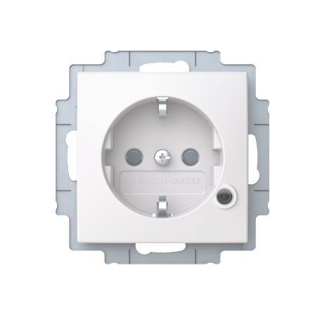 ABB Saga 20 EUCBL-916-510 Pistorasia 1-osainen, LED-indikoinnilla, Kytkimet & pistorasiat