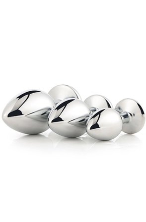 Kjøp Gleaming Love Silver Plug Set - Anaplugger pakke | God pris