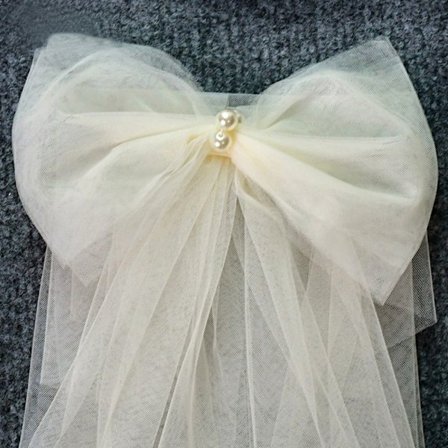 1 Par Spets Sjal Bröllop Cape DEEP IVORY DEEP IVORY