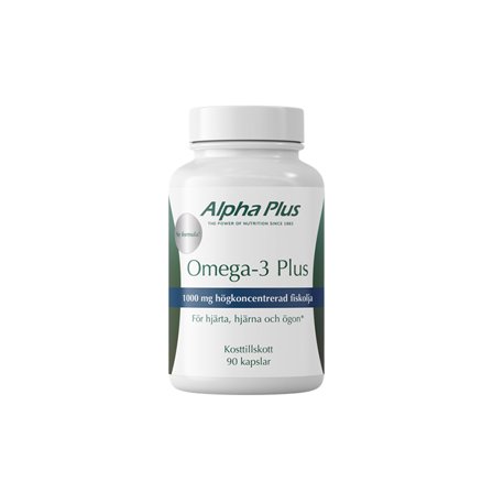 Alpha Plus Omega-3 Plus 90 kapslar