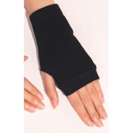 1 St Skydd Hand Svarta Mjukt Justerbart Material Svart
