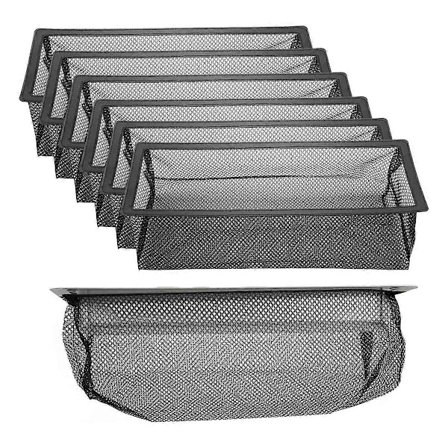 Gulvristdæksel, gulvnetdæksel til hjemmefiltre 6-pakker (10 x 30 cm, 6 stk.) [DB]