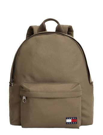 Tjm Ess Daily Dome Backpack Khaki Tommy Hilfiger