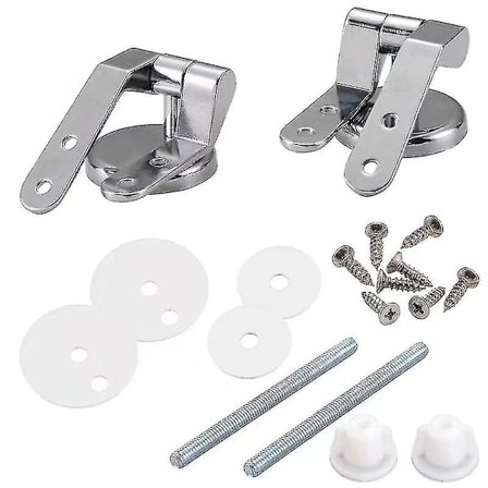 Toalettlokkhengsel for bad med skruebeslag