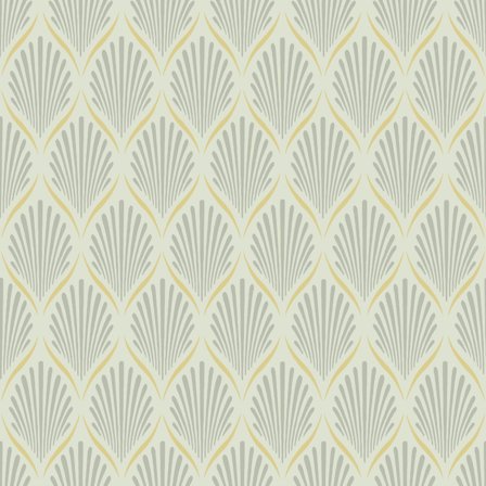 Duro Tapetprov, Lilly 681-02P Blommor & Blad, Grön, L, , Färg & tapeter