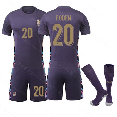 Mub- EM 2024 Fotbollströja England Away