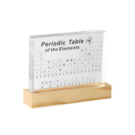 Periodisk system med ekte elementer inni, ekte elementer periodisk system, Tabla Periodica Con Element