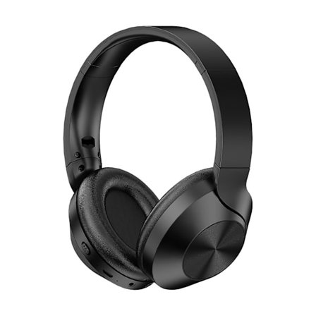 Headset Bluetooth-hörlurar brusreducering plugin-stereo FAN0301(Svart)