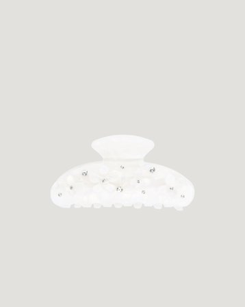 Dark Department Flower & Butterfly Hair Claw Blanc Accessoires Fille - Kids Brand Store