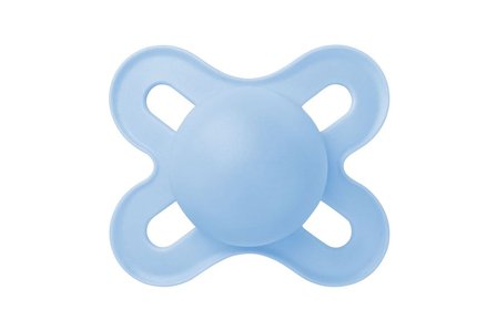 MAM Original Start Silk Sutter - 2-pak Blue 0-2 mdr, Børn & Forældre, Sutter, Silikonesutter