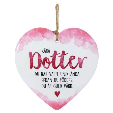 Dotter Keramisk Hjerte