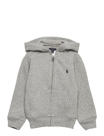 Ralph Lauren Kids Fleece Hoodie - Grey - 109-116