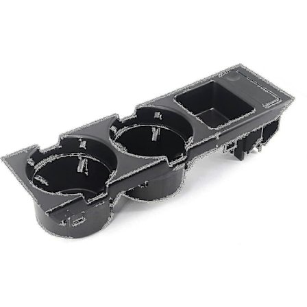 Hållare för E46, Främre Mittkonsol Dryckeshållare för Bm-w 3-serie 51168217953 -bp-Excellence