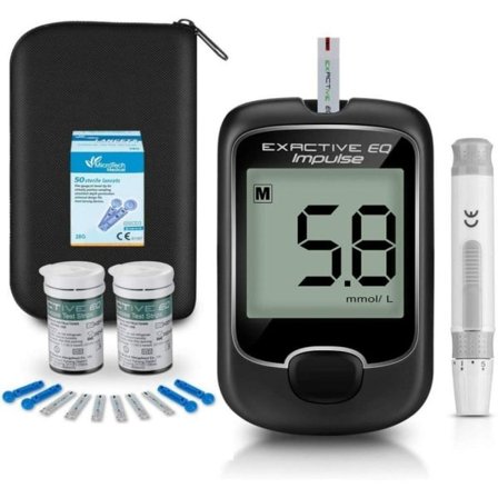 Diabetes Test Strips Lancetter til Blod Sukker Monitor Glukometer Diabetes Glukose meter