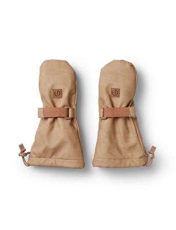 Mitten - Aviator Brown 0-12M Accessories Gloves & Mittens Mittens Brun Elodie Details*Betinget Tilbud