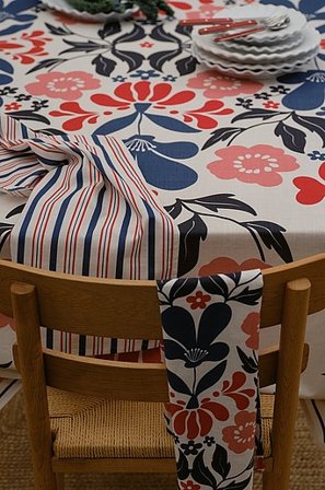 Jotex - Küchentuch Im 2er-pack Multi/Naturweiß - SELJA - Kaufe Geschirrtücher bei Jotex