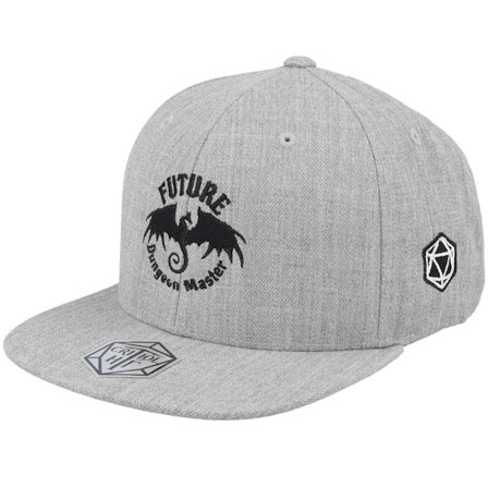 Kinder Critiql Hit - Grau snapback Cap - Kinder Future Dungeon Master Grey Snapback @ Hatstore