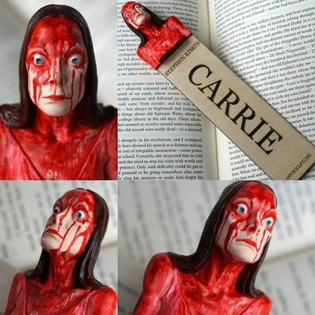 Skrekkfilmfigurer Hovedperson Kunst Bokmerke Halloween Kreativ Dekorasjon Gave[HK] E
