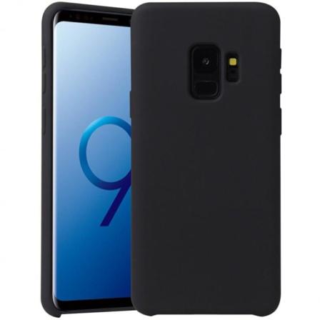 Samsung S9 Plus Ultratynn myk gummibelagt matt svart deksel Svart