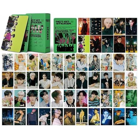 Nct127-kort 55st Lomo-kort Klistermärke 3:e albumkort Nct-affisch Nct127-klistermärke Lomo-kort Miniaffisch