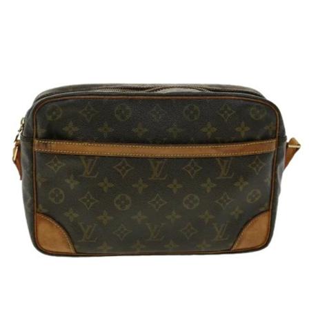 Louis Vuitton Vintage, Pre-owned Canvas louis-vuitton-bags Bruin, Dames, Maat:ONE Size