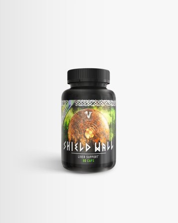 Levertillskott - 90 kapslar - Viking Power Shield Wall - Lever
