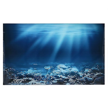 Akvariumbakgrund Klistermärke Korallrev Fisktank Tapet Akvarium Poster