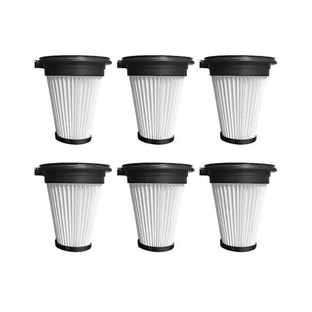 6 st HEPA-filter för handhållen sladdlös dammsugare [DB]