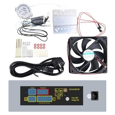 Automatisk Inkubator Controller Gør det selv Konstant Temperatur Fugtighed Opvarmning System