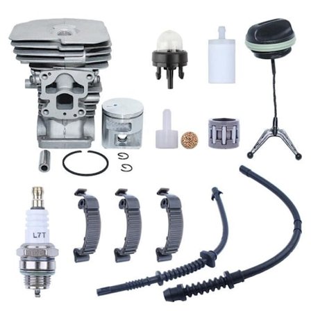 Sylinteri-mäntä-polttoaineen palautuspaketti sopii Husqvarna 435e II 435 440 II