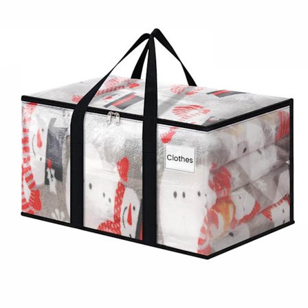 Move House Dragkedja Quilt Förvaringsväska Stor Kapacitet Vikbar Kläder Finishing Bag For Home