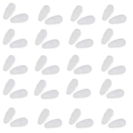 20 par silikone skridsikre næsepuder til briller WZ-01