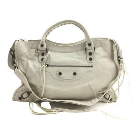 Balenciaga Vintage Pre-owned Handbags Hvid, Dame Vintage Tasker, Størrelse: ONE Size
