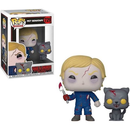 Figurer Funko Pop! Pop & Buddy: Pet Sematary - Odöd Gage & Church