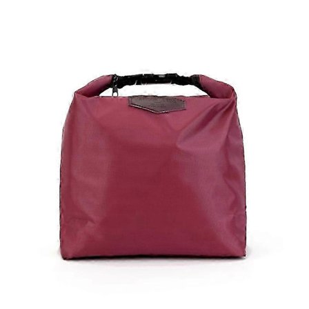 Isoleret madkasse Nylon Vandtæt Madkasser Tote Madposer Termisk Køletaske Picnic Mad