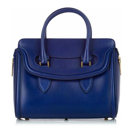 Alexander McQueen, Handbags Blauw, Dames, Maat:ONE Size,leather