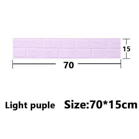 3/5/10 stk. 30*35 cm/70*15 cm 3D selvklebende veggklistremerker Hjem dekorasjon Bakgrunn Klistremerker Vanntett og fuktsikker
