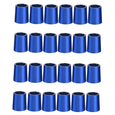 24 kappaleen pakkaus .370 golfkärjen metalliholkkeja rautamailoihin golfklubin tarvikkeet