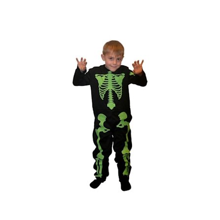 Puku Skeleton Glow in Dark, cl 122-134