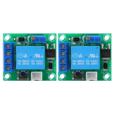 2-pack Batteri Underspänningsskydd PCB Lågspänningsbrytare Modul 12V 10MA