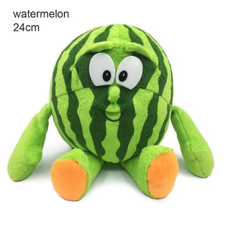 25 cm frukt plysch docka grönsaksleksak