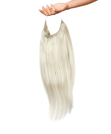 Rapunzel of Sweden Volume Hairband 50 cm 10.7 Light Grey, Hår, Børster & Accessories, Hair Extensions