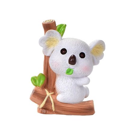 1 st. Söt Cartoon Resin Koala Dekoration