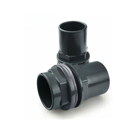 Overløb til vandtank 1000L - PVC-udløb 40/50 mm,